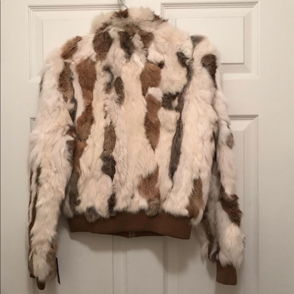 Beautiful Rabbit Fur Jacket